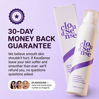 CloudSense™ – Hair Removal Cream