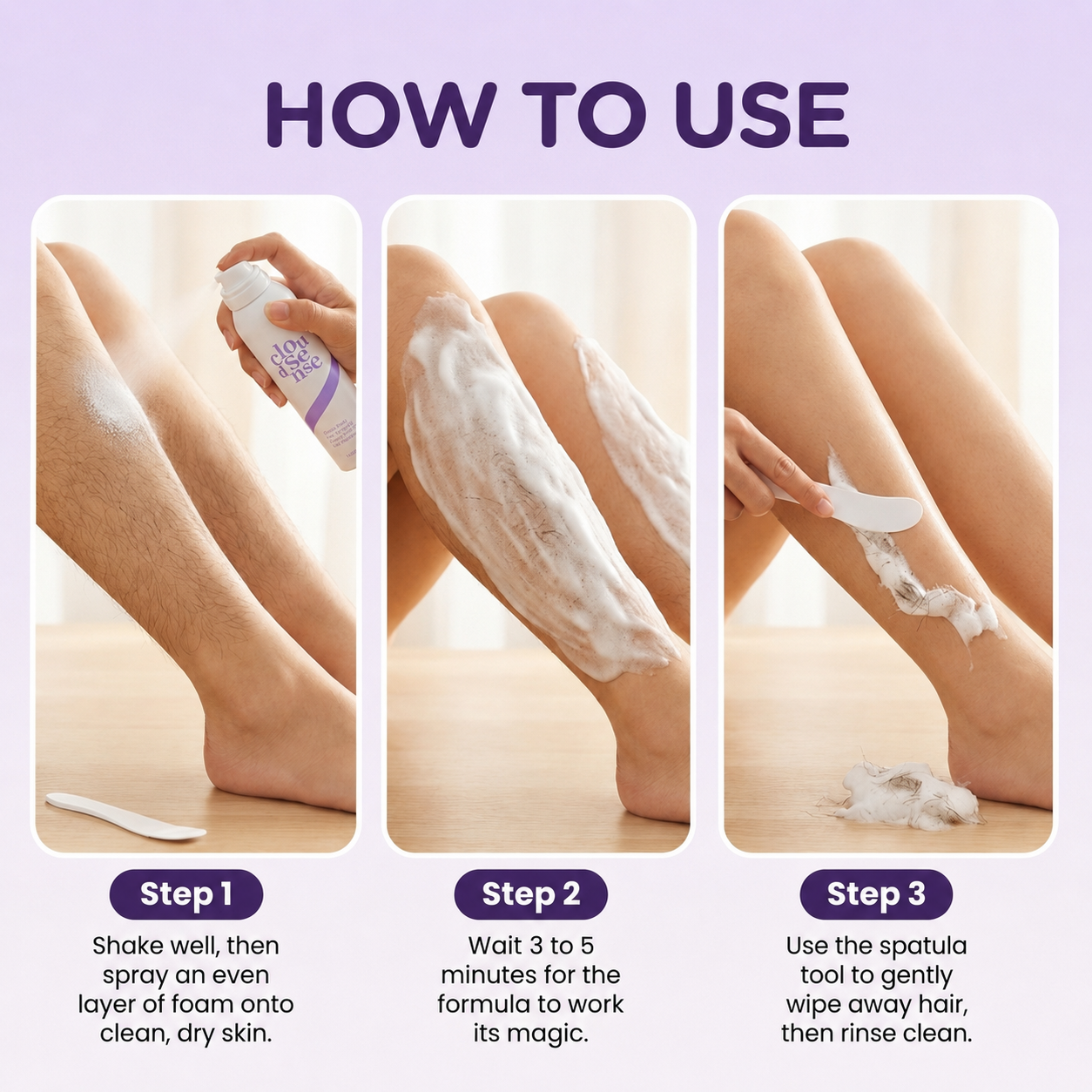 CloudSense™ – Hair Removal Cream