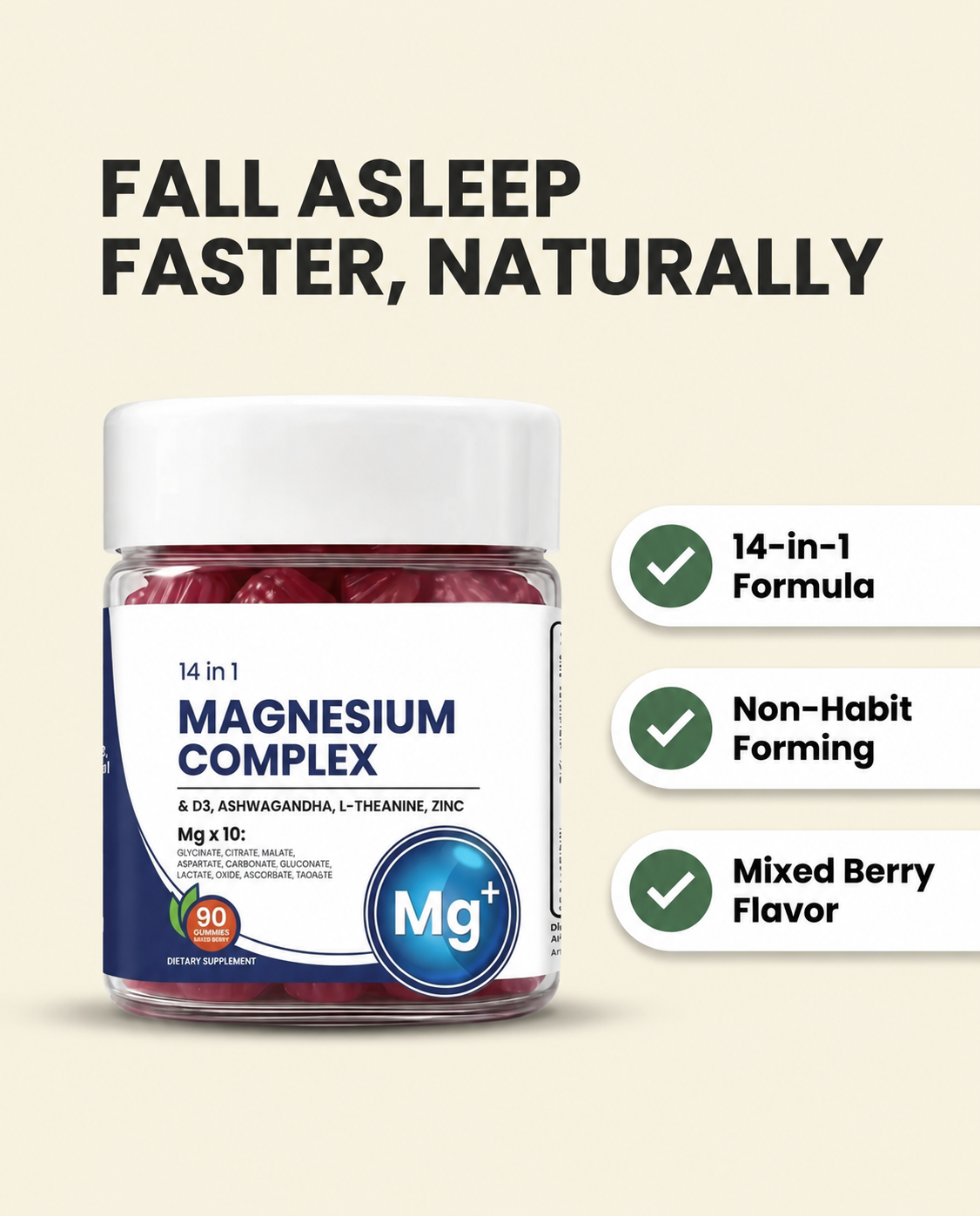 Restly Magnesium Complex Gummies