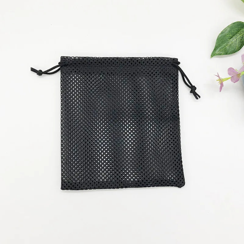 34*40Cm Booty Band Fitness Resistance Band Strength Training Hip Lifting Band Mesh Drawstring Bag Fashion Portable