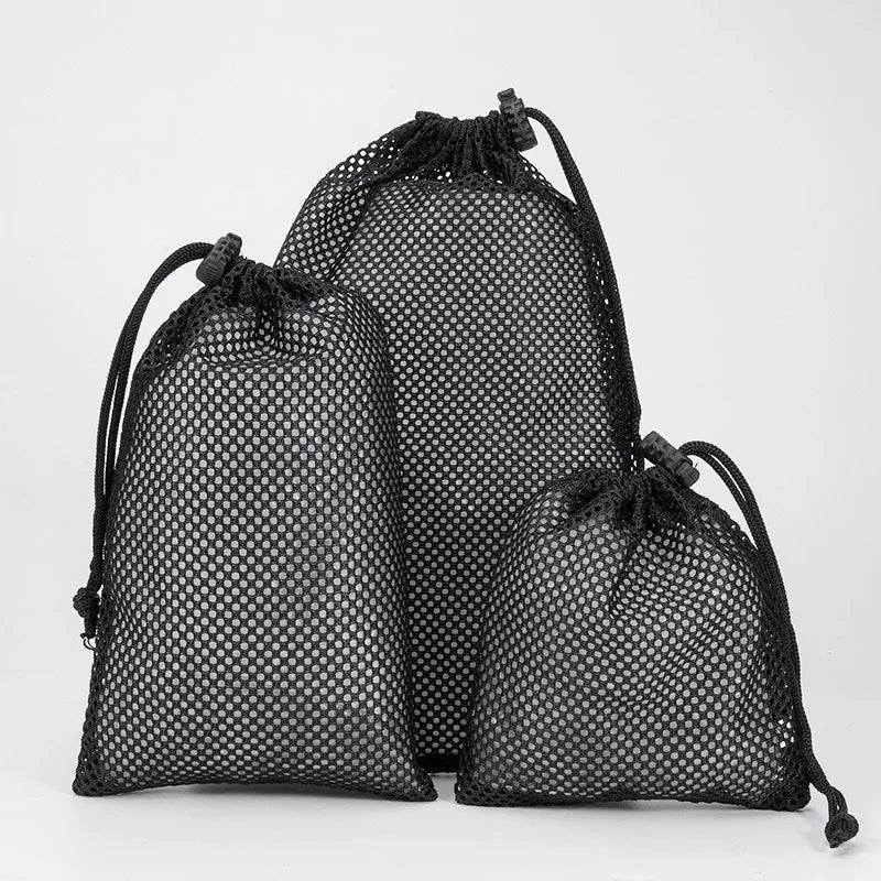 34*40Cm Booty Band Fitness Resistance Band Strength Training Hip Lifting Band Mesh Drawstring Bag Fashion Portable