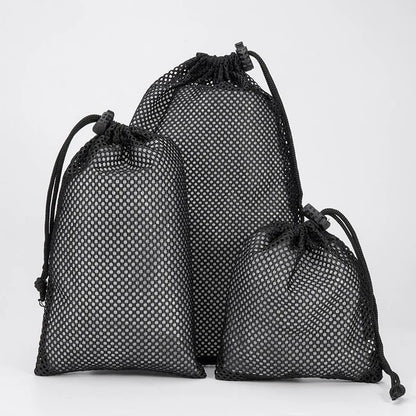 34*40Cm Booty Band Fitness Resistance Band Strength Training Hip Lifting Band Mesh Drawstring Bag Fashion Portable