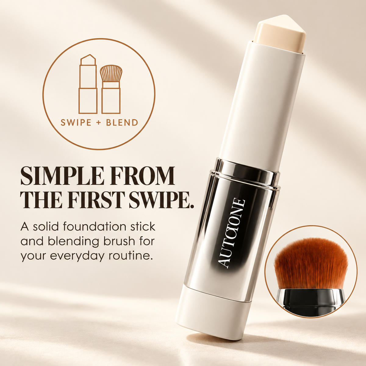 NALURA AutoTone Foundation Stick