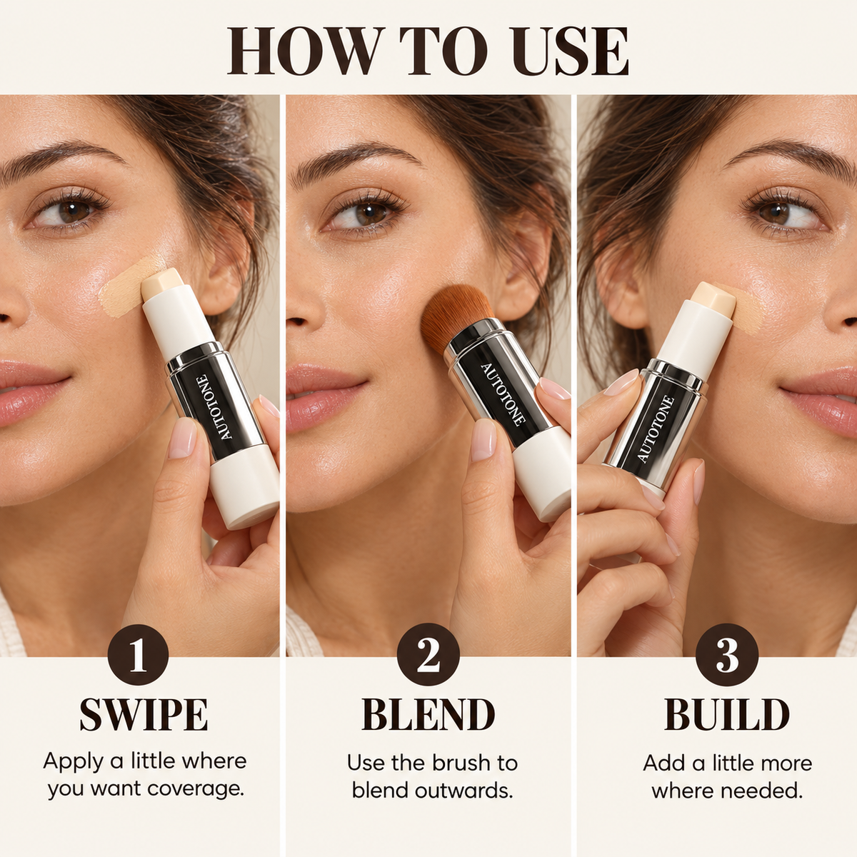 NALURA AutoTone Foundation Stick